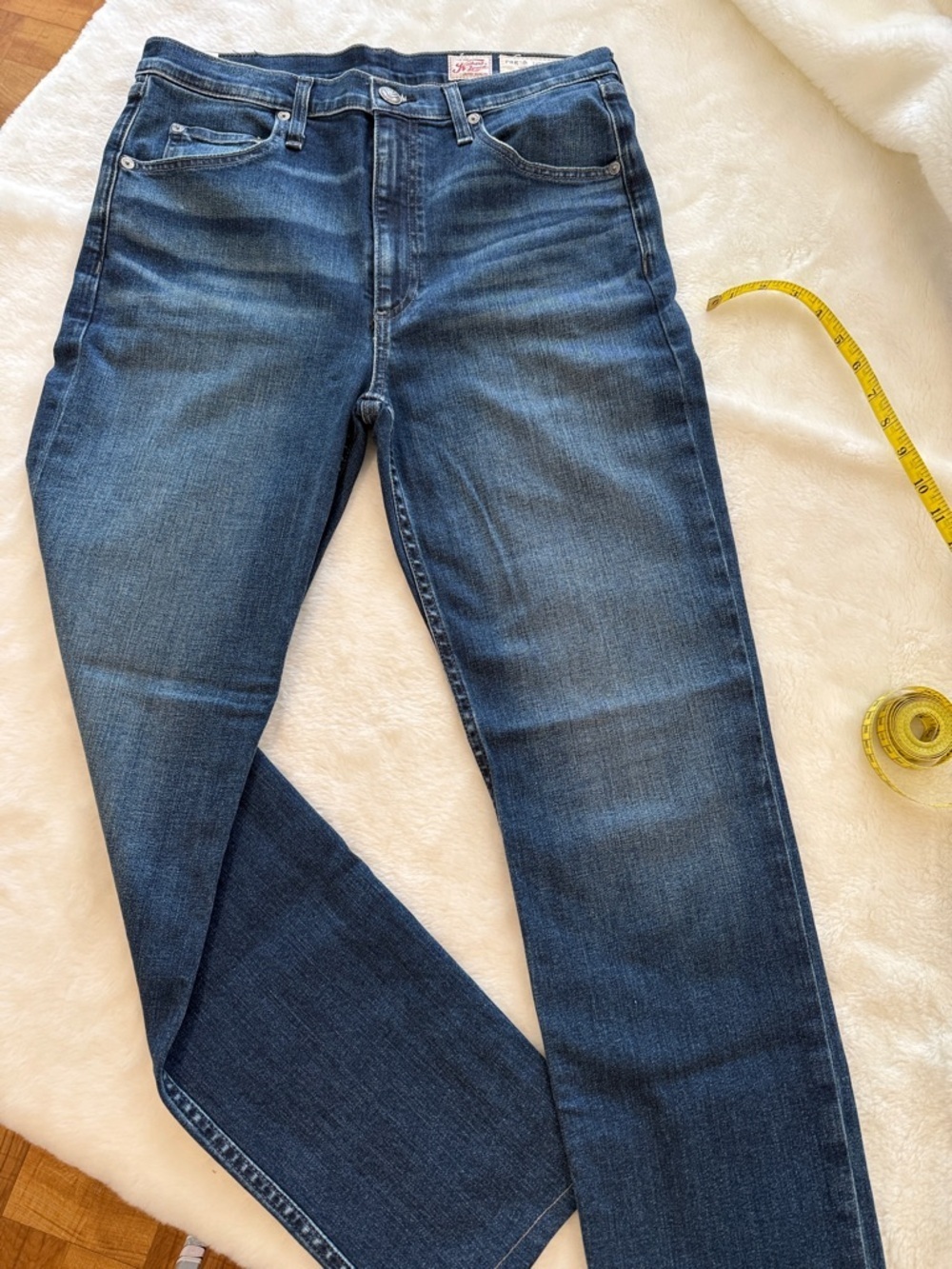 Rag & Bone High Rise Ankle Slim Jeans Size 30 Dylan Wash